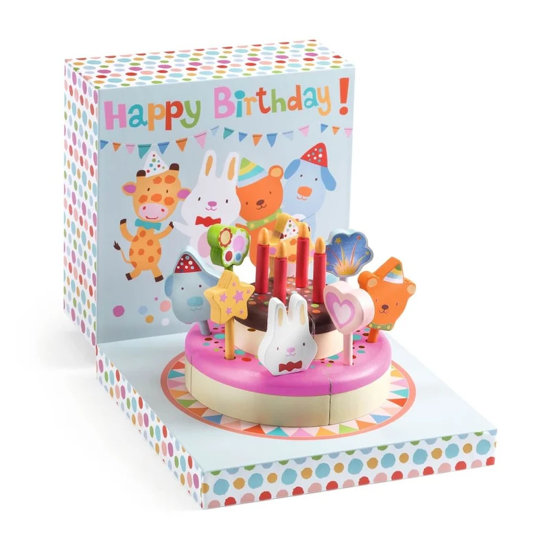 Tarta de cumpleaños · Djeco