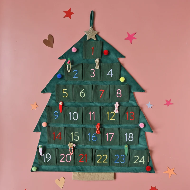 Calendario de adviento Árbol de Navidad · Rockahula