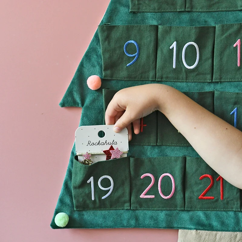 Calendario de adviento Árbol de Navidad · Rockahula