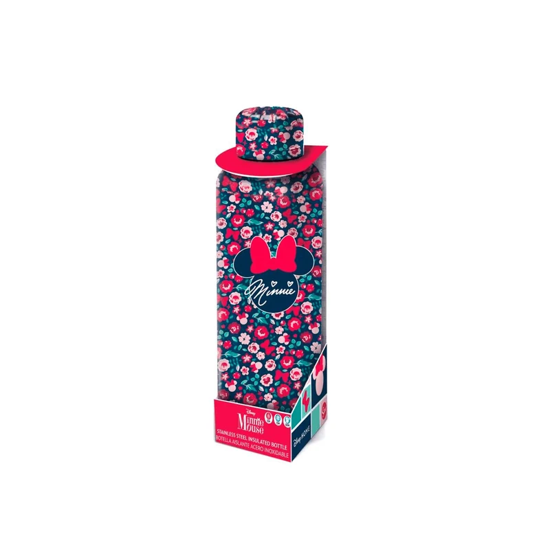 Botella Termo Minnie Mouse Flores 515 ml
