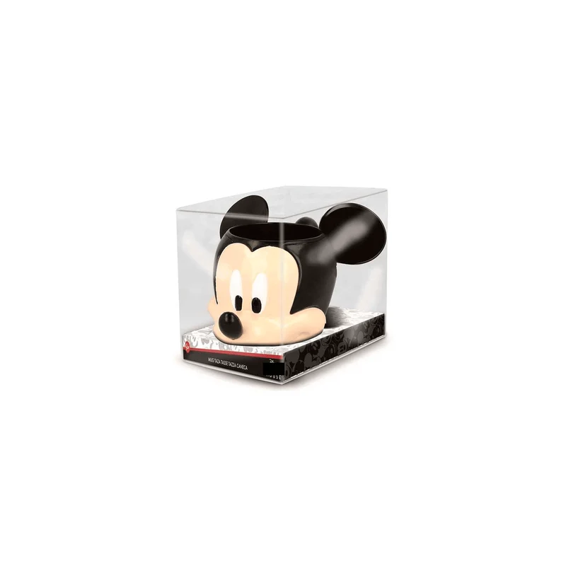 Mickey Mouse Stor Taza De Cerámica Con Forma En 3d De 360 Ml