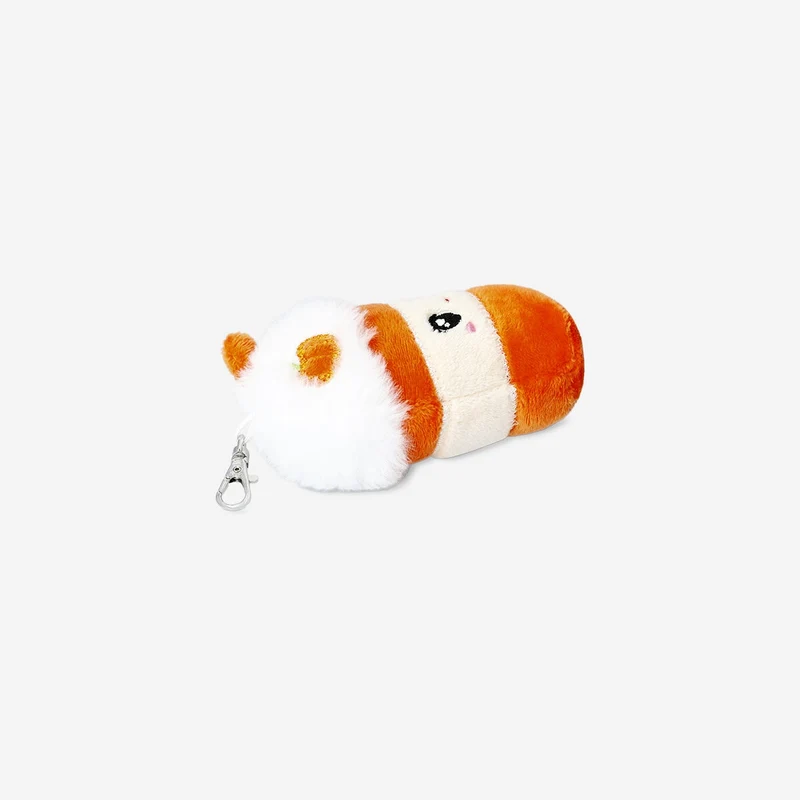 Key ring - Plush pumpkin spice latte