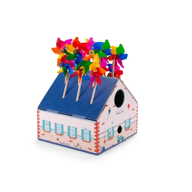 Molino de viento multicolor · Moulin Roty