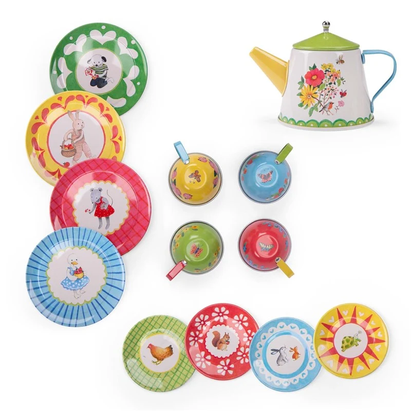 Maletín de Té metal Gran Familia · Moulin Roty
