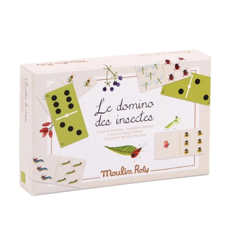 Dominó Insectos del jardín · Moulin Roty