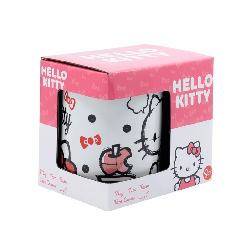 Taza de Cerámica 325 ml en Caja Regalo - Hello Kitty