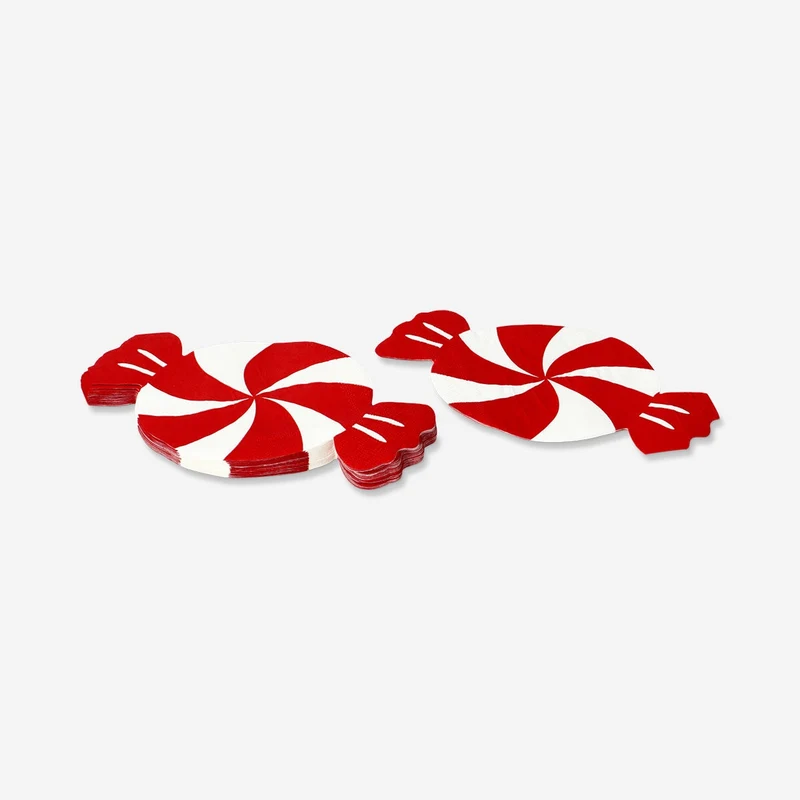 Napkins shaped as hard candy - 16 pcs