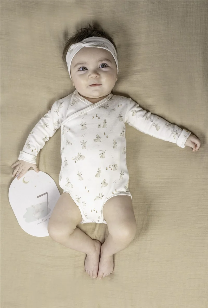 Tarjetas Milestone Baby Bunny · Little Dutch
