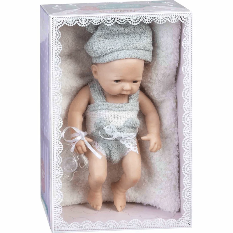 Bebé de Silicona PequeBB - Muñeco Realista 20 cm