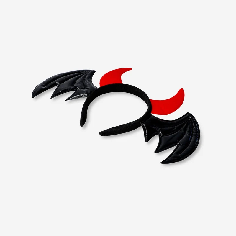 Devil and wings hairband for kids - 4 to 8 years