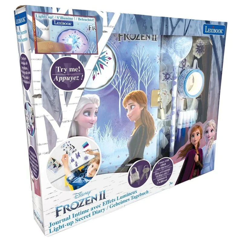 Set Diario Secreto Electrónico Frozen - Disney