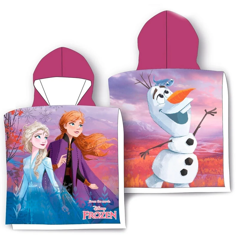 Poncho Toalla de Algodón Frozen - Disney