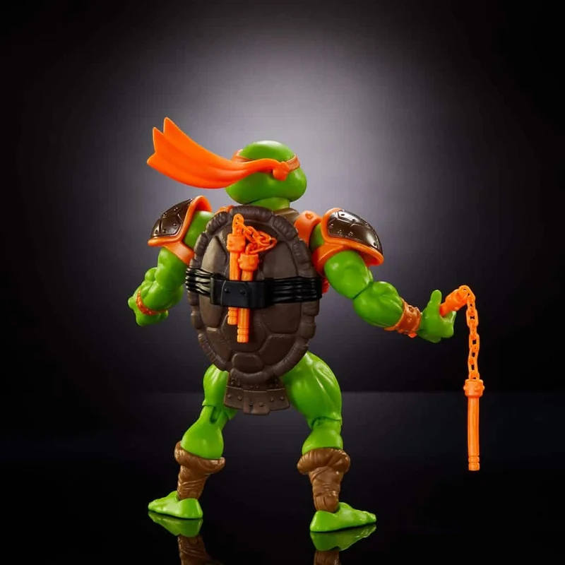Figura Articulada Michelangelo - Masters Of The Universe Origins Turtles Of Grayskull