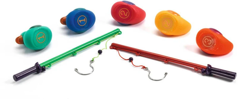 Juego habilidad Patos Arco Iris · DJECO