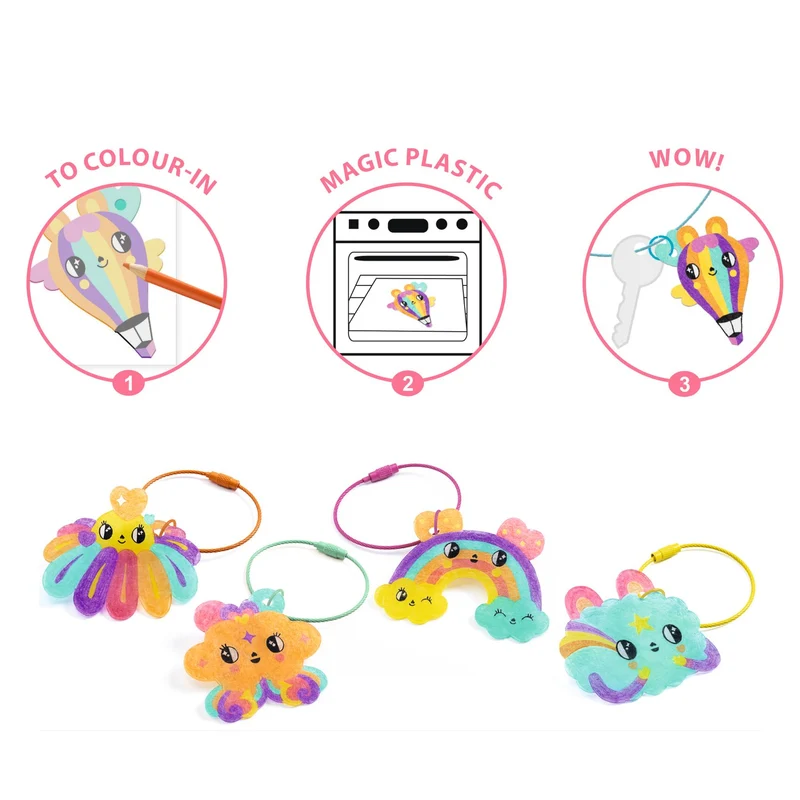 Artistic llaveros Kawaii · DJECO