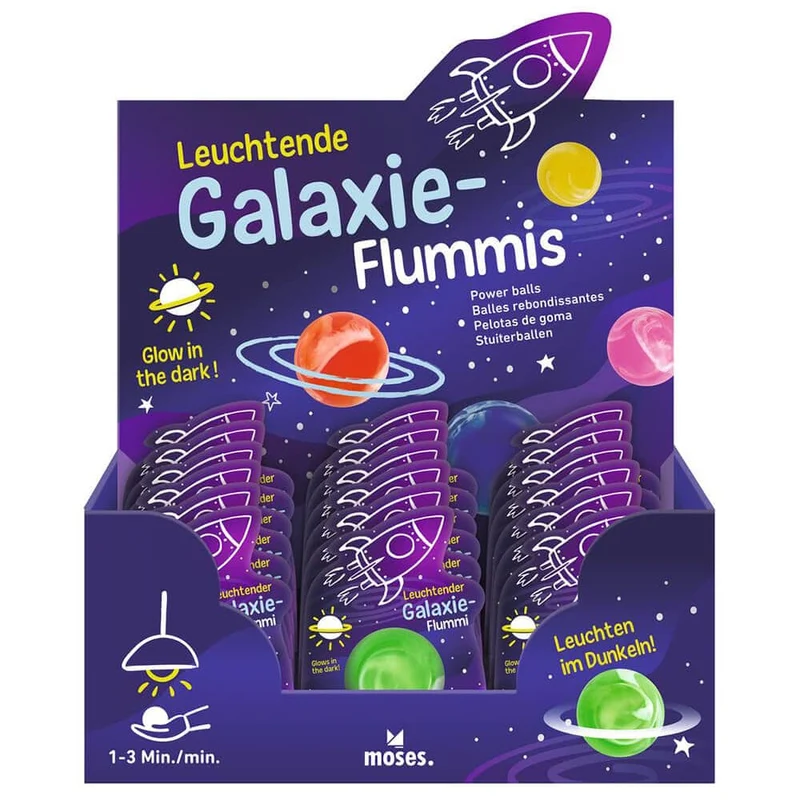 Bolas saltarinas Galaxia brillante (Modelos surtidos) · Moses