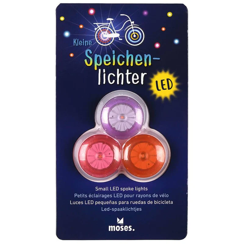 Led Radios Bici · Moses (Colores Surtidos)