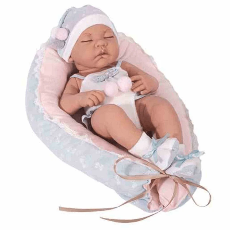 PequeBB Muñeco Bebé en Capazo Grande