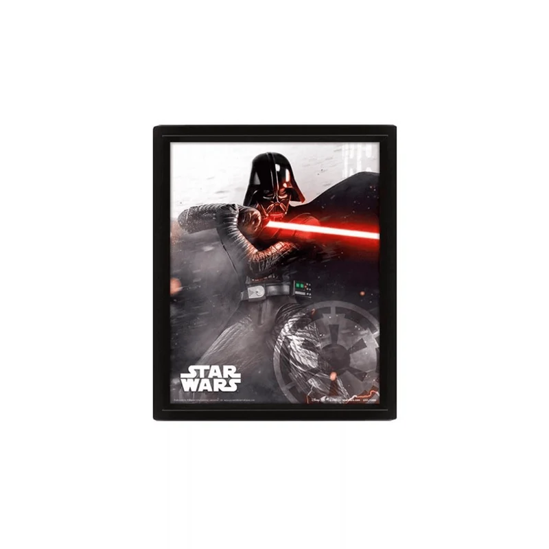 Cuadro 3D Star Wars: Vader vs Skywalker