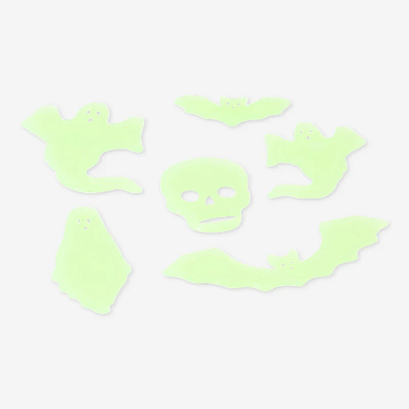 Ghosts and bats window decorations - 6 pcs
