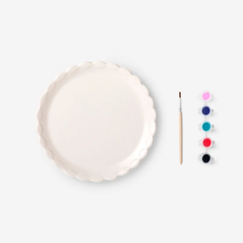DIY ceramic plate
