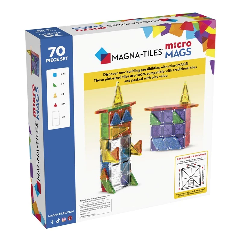 Magna-T MicroMags Set 70 piezas