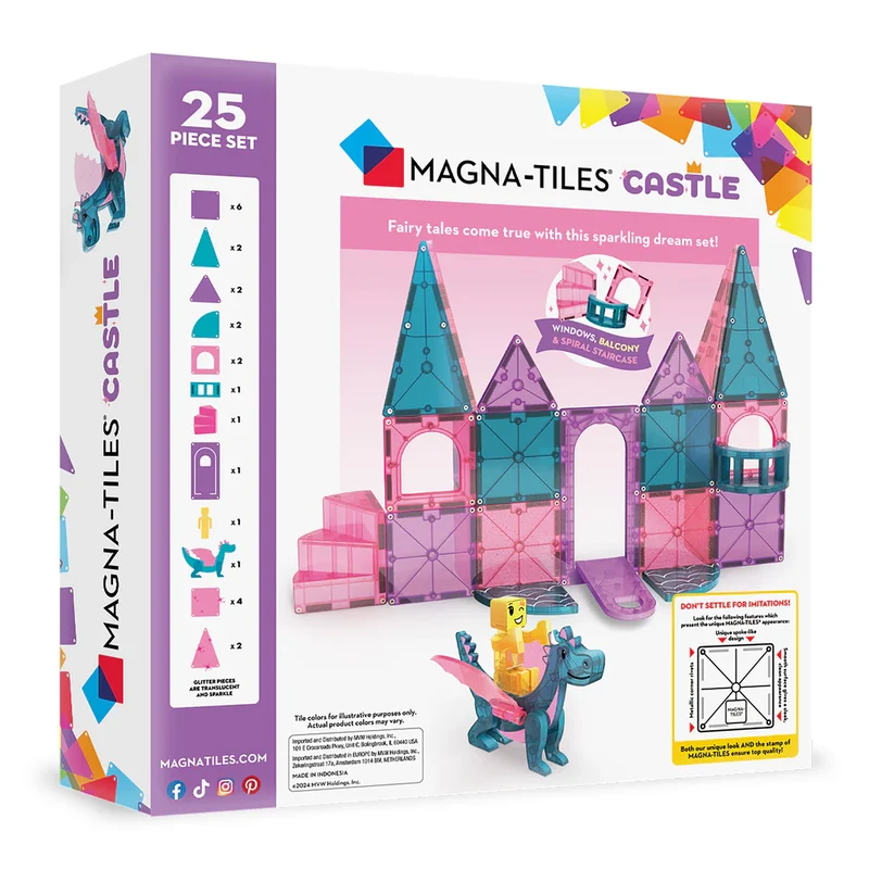 Magna-T Castle Set 25 piezas
