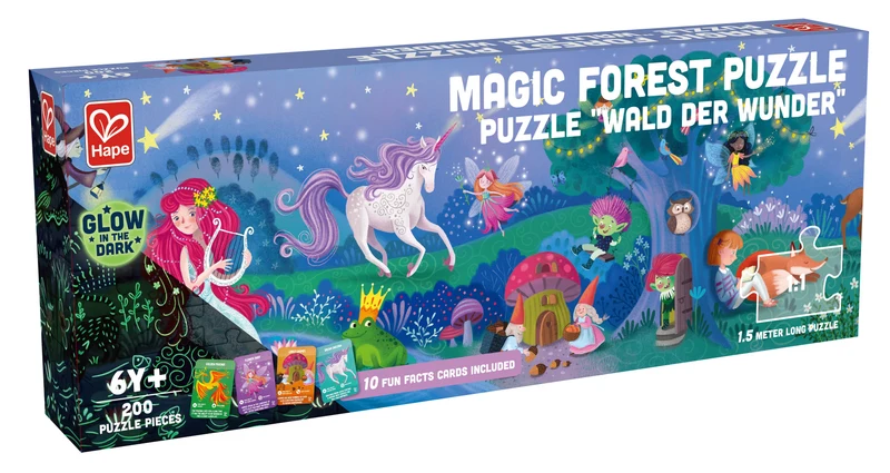 Puzzle Bosque Mágico 1,5 metros · Hape