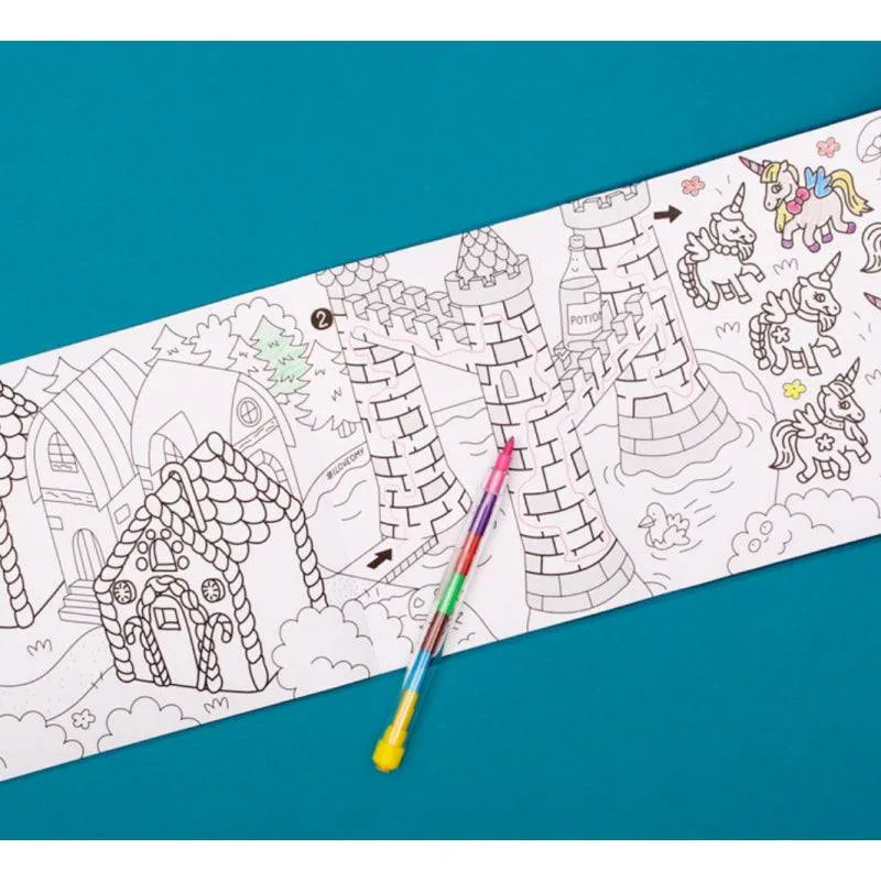 Juego de bolsillo para colorear Magic+8 pinturas · OMY