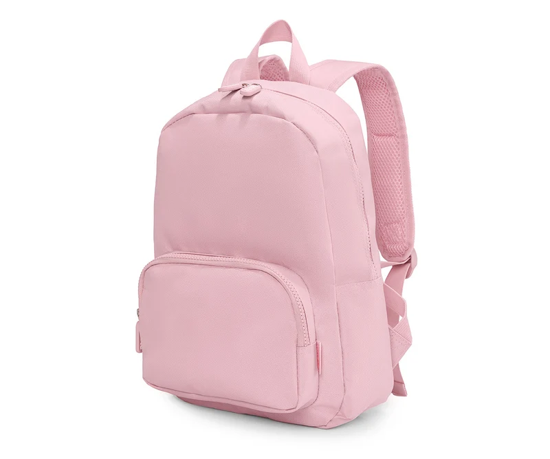 Mochila Solid Pink con 6 parches Autoadhesivos