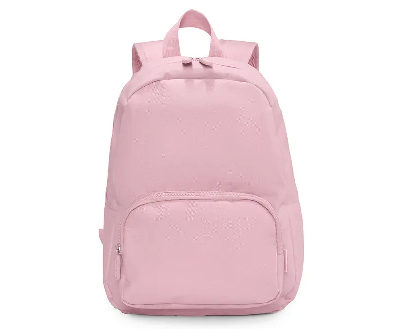 Mochila Solid Pink con 6 parches Autoadhesivos