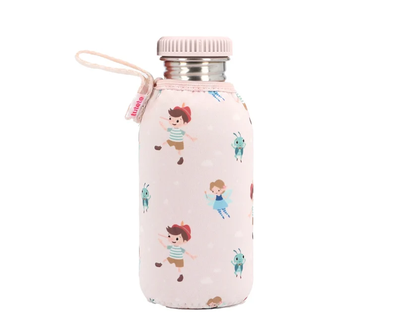 Botella Acero Funda The Wooden Boy 500ml