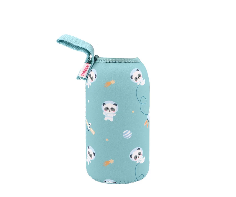 Botella Acero Funda Pandas in Space 500ml