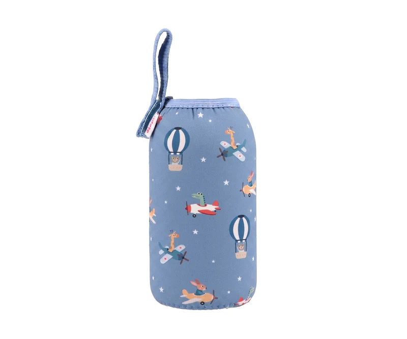 Botella Acero Funda Planes 500ml