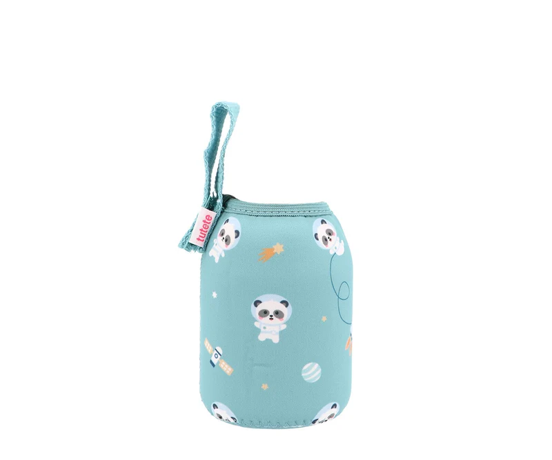 Botella Acero Funda Pandas in Space 350 ml