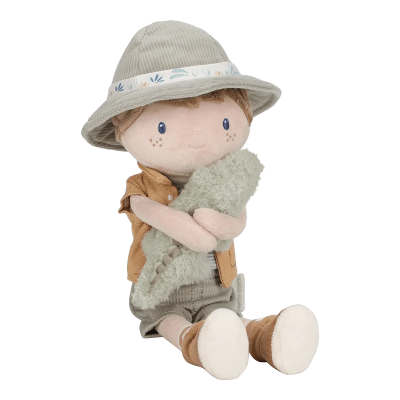 Jim Explorador Muñeco Blandito Safari · Little Dutch