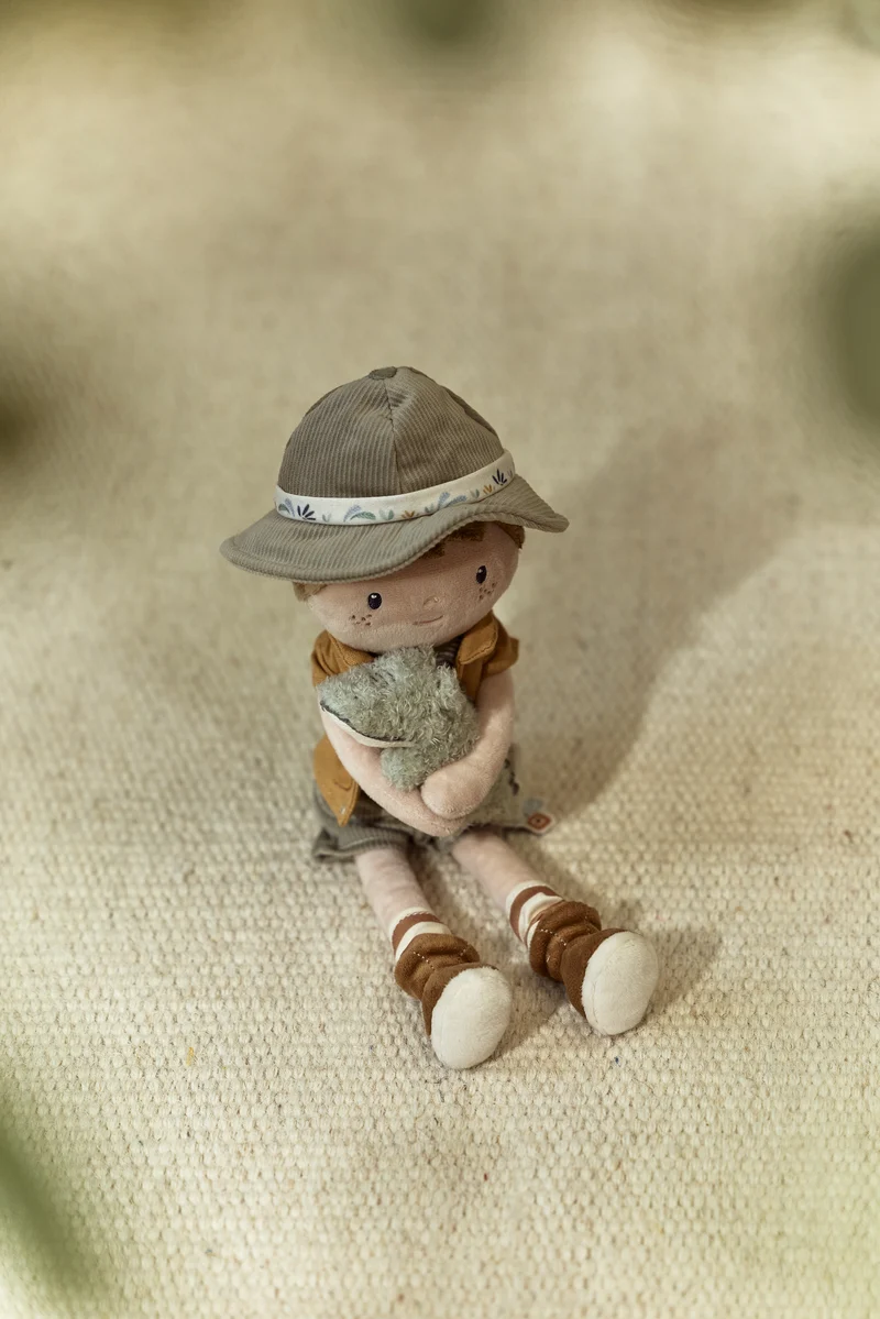 Jim Explorador Muñeco Blandito Safari · Little Dutch