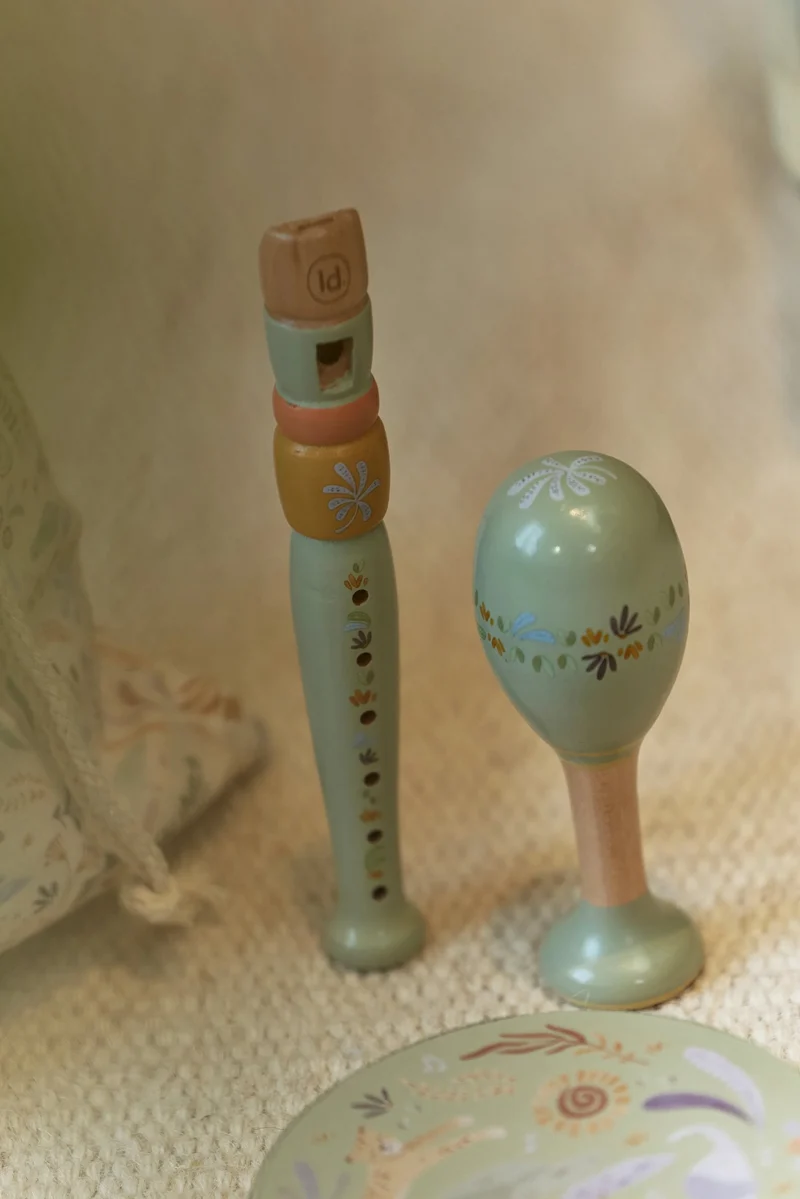 Set musical verde Safari Friends · Little Dutch