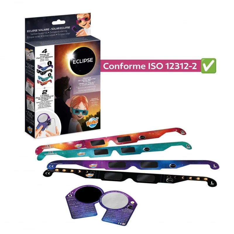 Gafas para eclipses · Buki
