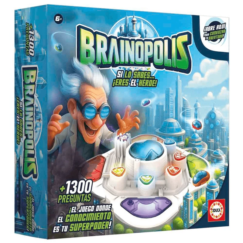 Brainopolis Juego de Preguntas y Conocimientos de Educa