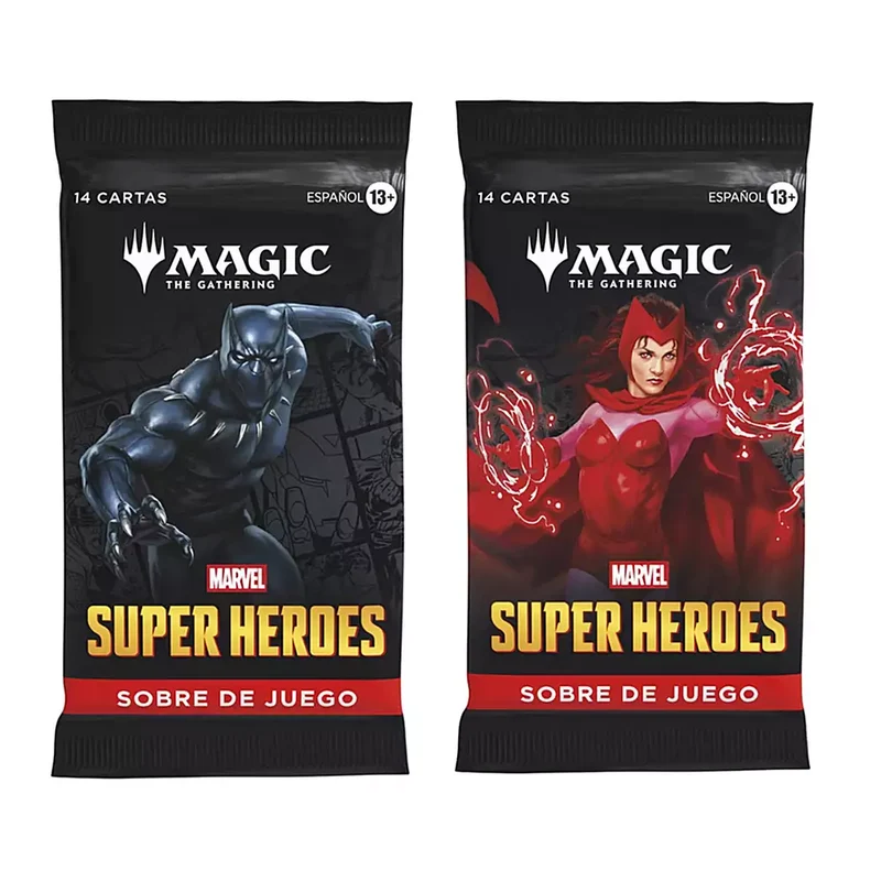 Magic Marvel Super Heroes Sobre de Juego 14 Cartas
