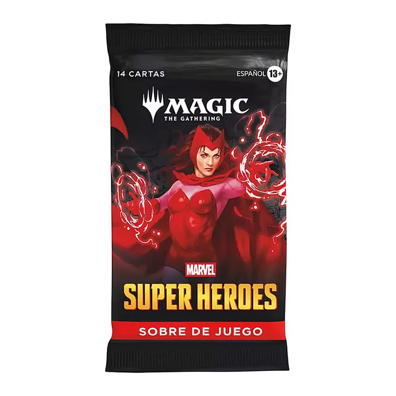 Magic Marvel Super Heroes Sobre de Juego 14 Cartas