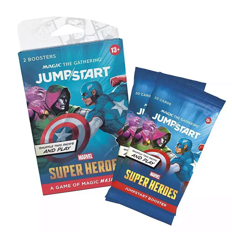 Pack 2 sobres Magic Marvel Super Heroes Jumpstart