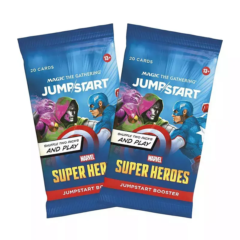 Pack 2 sobres Magic Marvel Super Heroes Jumpstart