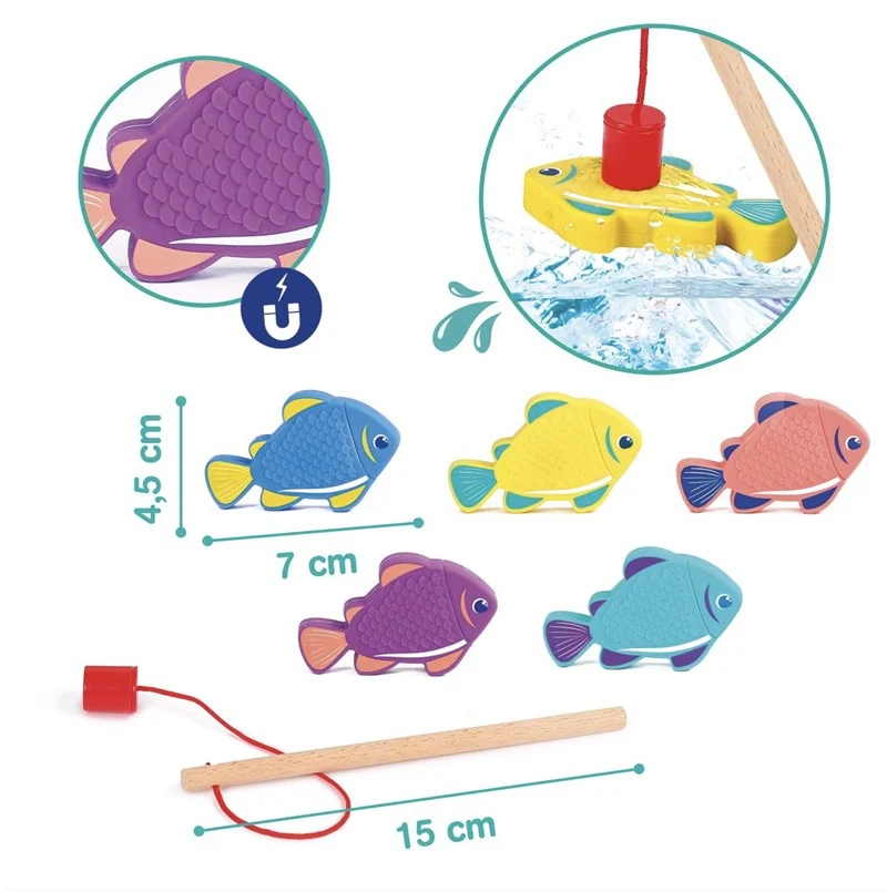 Pesca magnética para baño · LUDI