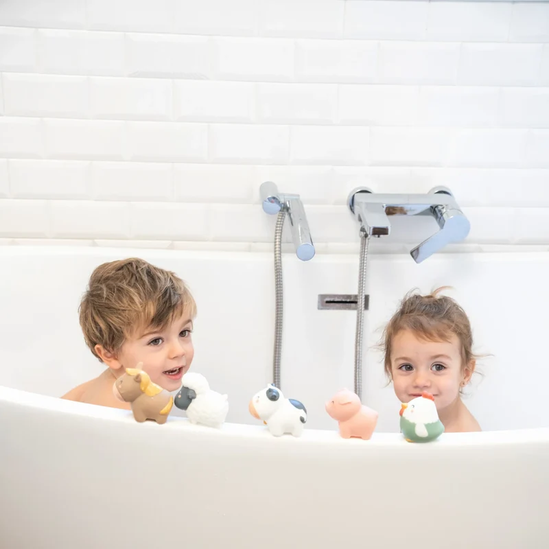 Set de juguetes de baño Funny Farm · Saro