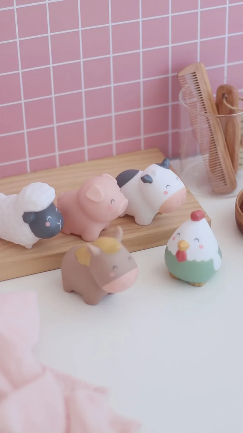 Set de juguetes de baño Funny Farm · Saro
