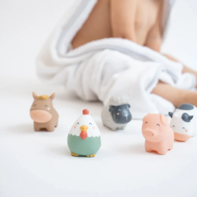 Set de juguetes de baño Funny Farm · Saro