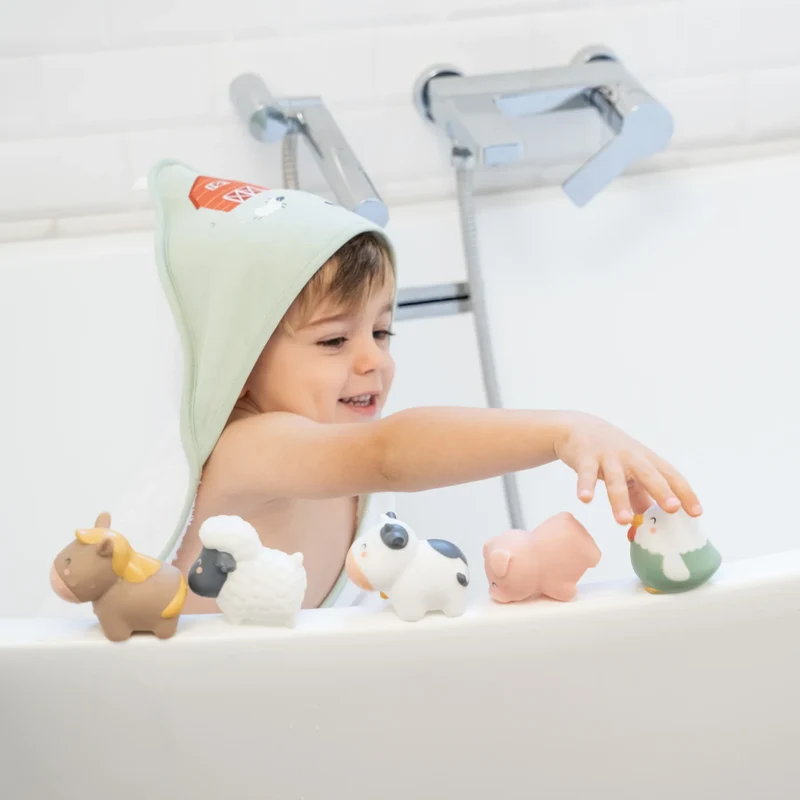 Set de juguetes de baño Funny Farm · Saro