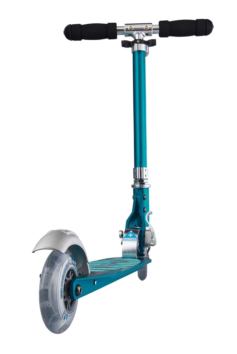 Patinete Sprite LED · Aqua Stripe
